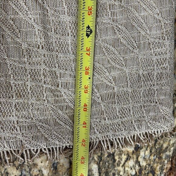 Damianou Long Sleeve Drop Waist Evening Crochet Deco Dress Size M - Picture 12 of 12